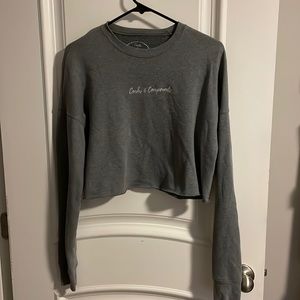 Carbs & Compounds Cropped Crew